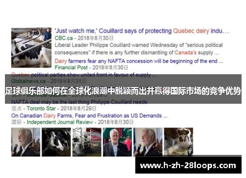 足球俱乐部如何在全球化浪潮中脱颖而出并赢得国际市场的竞争优势